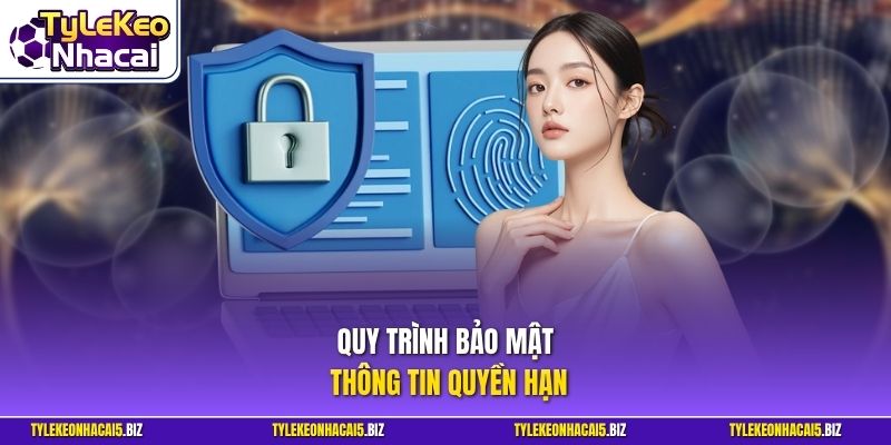 Quy trình bảo mật thông tin quyền hạn