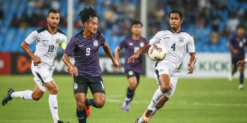 Campuchia vs Timor Leste có sự chênh lệch nhất định