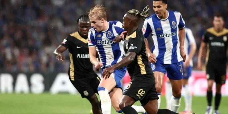 Porto vs Alverca có sự chênh lệch lớn